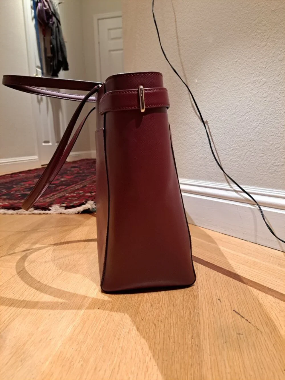 Kate Spade Staci Laptop Tote in color Cherry Wood